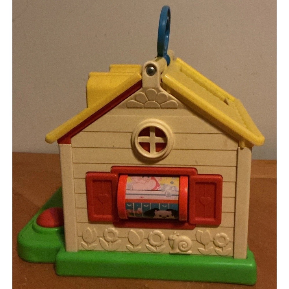 Vintage Fisher Price Discovery Cottage Jumbo People 136 House 1984 U.S.A. - Picture 4 of 16